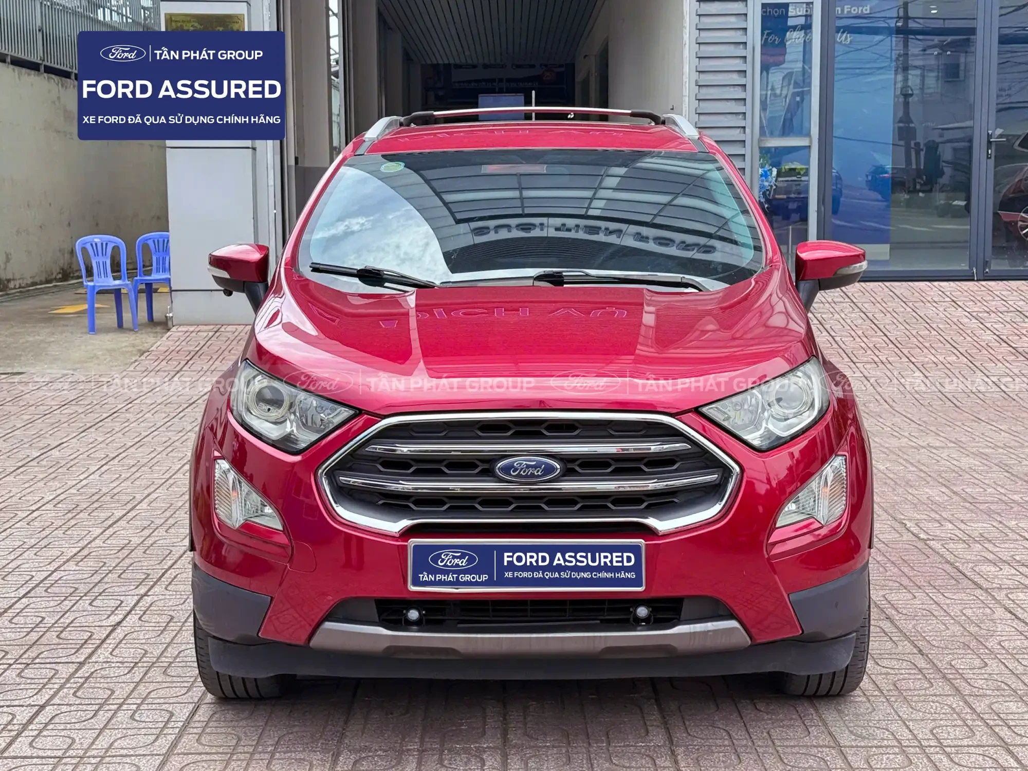 FORD ECOSPORT TITANIUM 1.5 AT - 2019 - MÀU ĐỎ